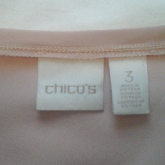 Chico's Dusty Pick Top, XL - Picture 6 of 6